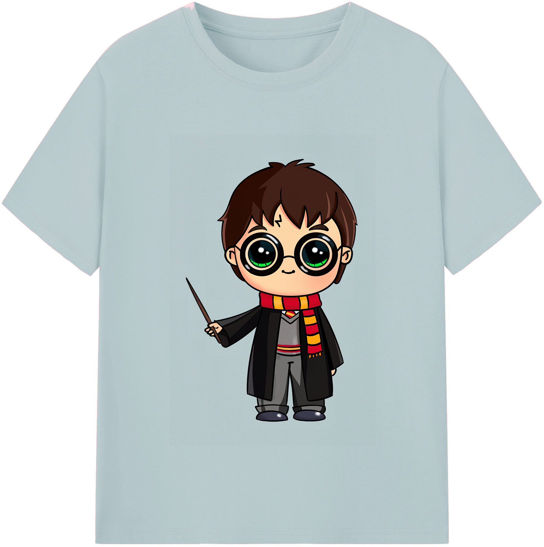 （画像用） Harry Potter ハリー・ポッターシリーズ 綿100％半袖Tシャツ（フロントプリント）